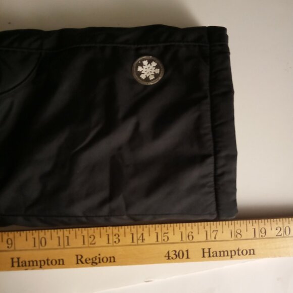 Rothschild Snow Ski Pants Med (5-6) Black Youth Unisex Boy Girl Elastic Ankle - Picture 15 of 15